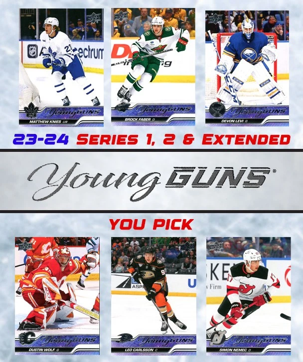 2023-24 Series 1, Series 2 & Extended Young Guns - YOU PICK - Image 1 of 1