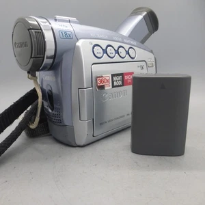 Canon MV700i Handheld MiniDV Camcorder Silver Tested - Picture 1 of 8