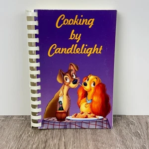 RARE Cooking By Candlelight Disney Employee Choir Annual Ceremony Cookbook 2000 - Picture 1 of 8