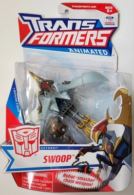 Transformers Animated Deluxe Class Swoop Dinobot MOSC Autobot 2010 New Sealed - Image 1 of 4
