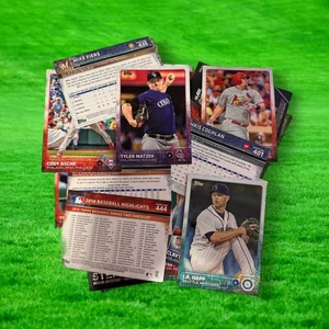 2015 Topps Series 2 & Updated Baseball Base Set : U Pick 35 Cent Shipping /Card - Picture 1 of 125