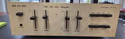 SAE Mark XXX Stereo Preamplifier Preamp - Image 1 of 3