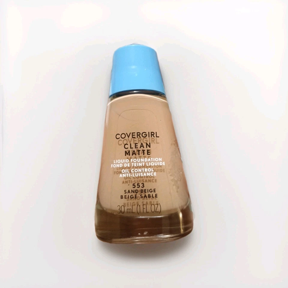 COVERGIRL Clean Matte Liquid Foundation, Sand Beige 553 - 1 fl. oz. - Image 1 of 1