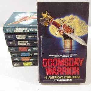Doomsday Warrior Ryder Stacy Vintage Paperback Lot 8 - Picture 1 of 7