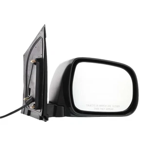 Power Mirror For 2004-10 Toyota Sienna Passenger Side Textured Black Non-Heated - Picture 1 of 6