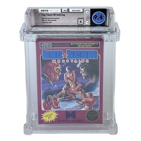 New NES Tag Team Wrestling WATA 9.4 Factory Sealed Graded Nintendo Game 3-Screw