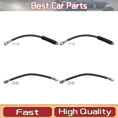 Manguera hidráulica delantera trasera de freno Sunsong para Chevrolet Malibu 1997-2003 4 piezas Foto 1 de 4