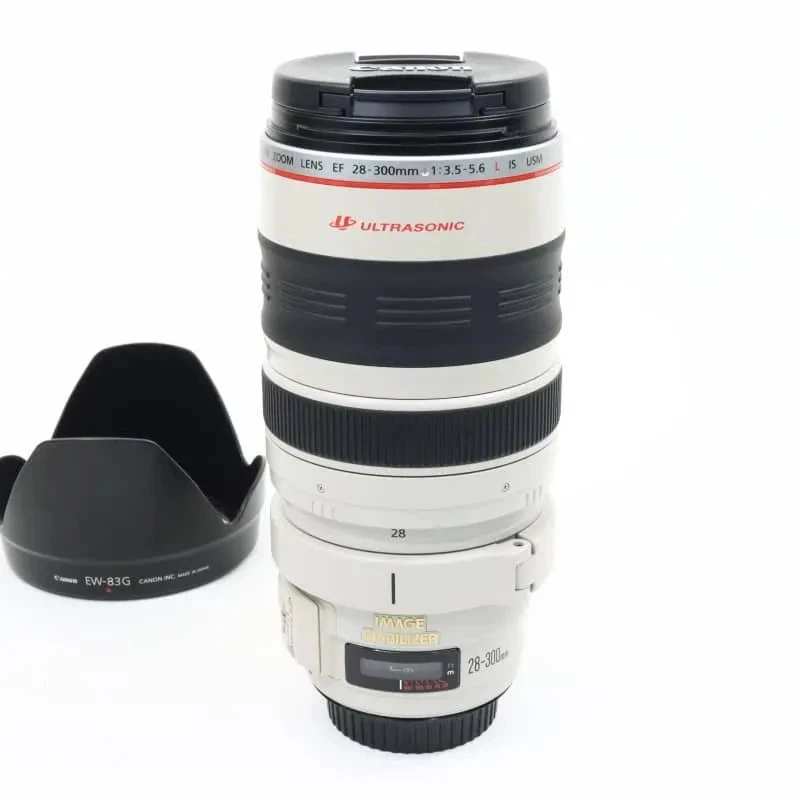 Near Mint Canon EF 28-300mm F/3.5-5.6 L IS USM Zoom Lens Made In Japan #20153 - Image 1 of 4