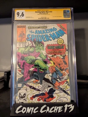 Amazing Spider-Man 312 CGC 9.6 Marvel 1989 Signed David Michelinie  - Image 1 of 3