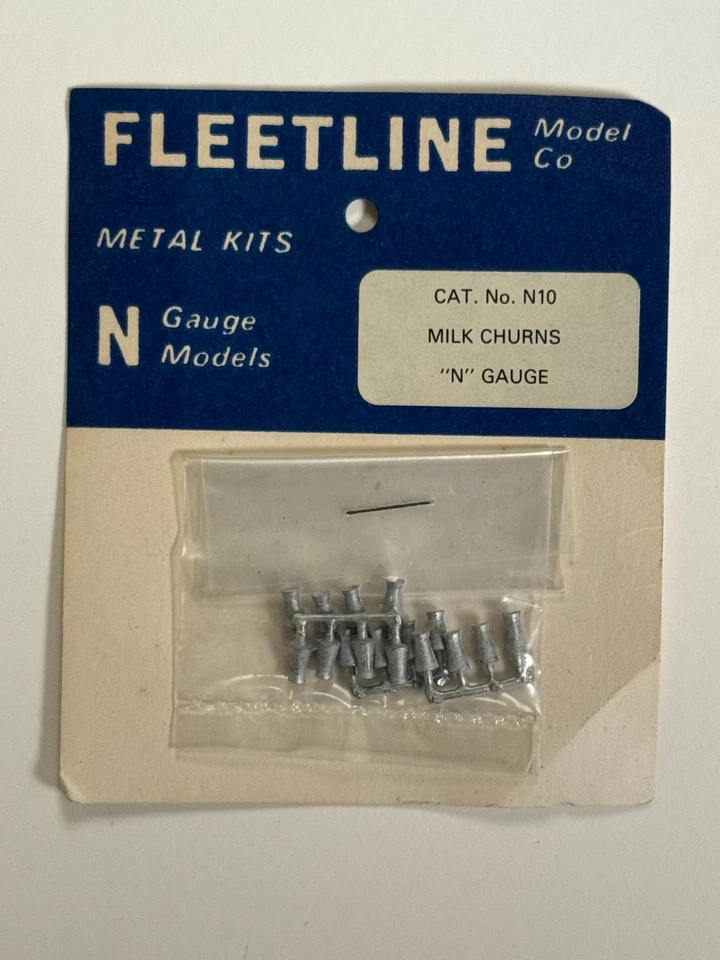 Fleetline Model Co Cat No. N10 N Gauge Milk Churns - Image 1 of 1
