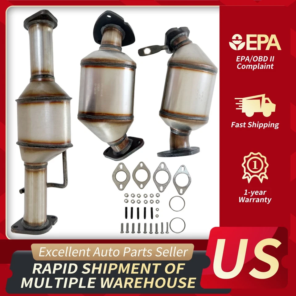 Catalytic Converter for 2007-2017 GMC Acadia/Buick Enclave/Chevy Traverse 3.6L Foto 1 de 4