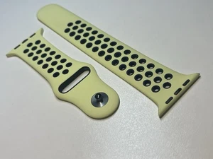 45mm Apple Watch Nike Sport Band Prototype - Luminous Green/Armory Navy M/L - Picture 1 of 9
