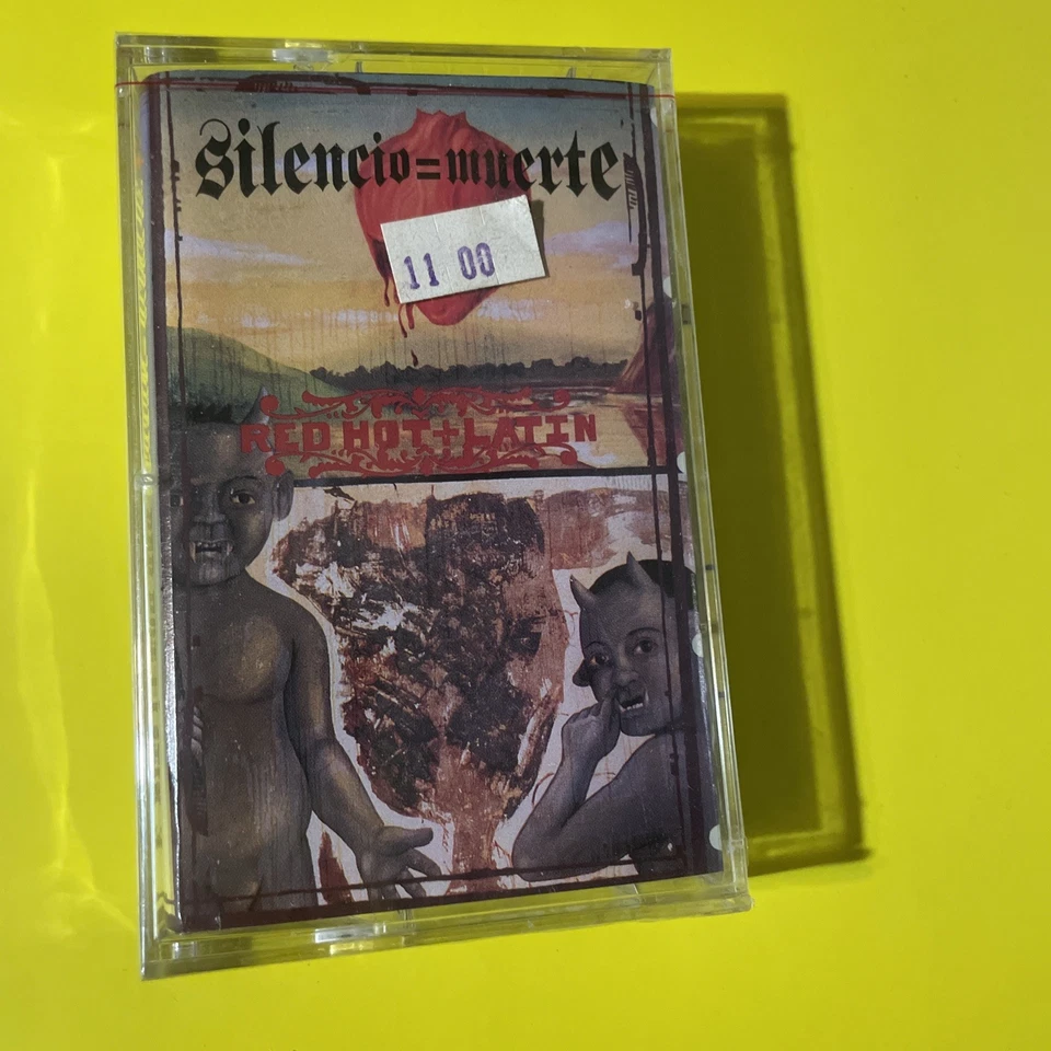 Silencio Red Hot Latin CASSETTE NEW SEALED Cafe Tacuba Caifanes Bunbury Molotov - Image 1 of 3