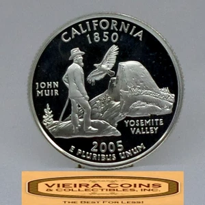 2005-S California State Silver Proof Quarter - #C54203NQ - Picture 1 of 2