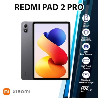 Xiaomi Redmi Pad 2 Pro Android PC Tablet (Wi-Fi/8GB+256GB/GREY/Octa Core) - Image 1 of 4