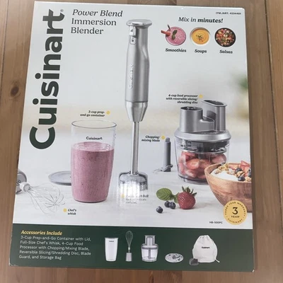 Batidora de inmersión Cuisinart Power Blend NUEVA EN CAJA Foto 1 de 4
