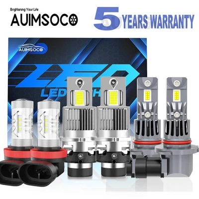 Kit de faros antiniebla LED 6500K para Acura TL sedán 4 puertas 2008-2013 2014 Foto 1 de 4