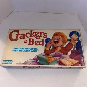 VTG Crackers in My Bed Game COMPLETE Parker Brothers 1987 Kids Unpunched - Picture 1 of 6
