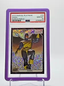 2023 Marvel Platinum PSA 10 Purple Pixels 20/35 Angel (Pop 1) X-Men - Picture 1 of 4