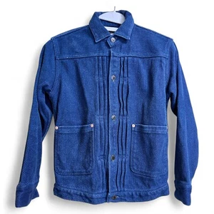 MOMOTARO Jeans Indigo Sashiko Jeansjacke Größe 36 Herren Workwear Japan Kostenloser Versand - Bild 1 von 12