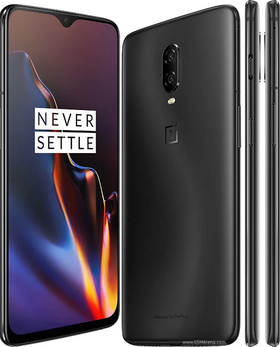 OnePlus 6T Totalmente Desbloqueado Dual SIM 128 GB Preto 6,3 pol - Grau A+ Caixa Aberta 1+6 - Imagem 1 de 1
