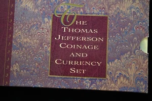 1993 US Mint Thomas Jefferson Coinage & Currency Set - Picture 1 of 4