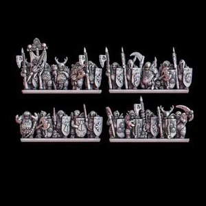 Epidemie Krieger (6 strisce) | modelli fantasy 10 mm ad esempio per Warmaster - Foto 1 di 2