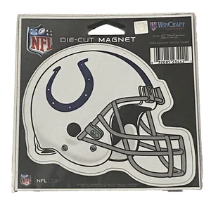 New NFL Indianapolis Colts Magnet 4” Helmet by WinCraft 4 Inch Die Cut Win Craft - Picture 1 of 12