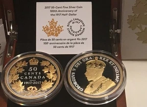 100th Anniversary 1917-2017 Half Dollar Master Club 2OZ Pure Silver 50 Cent Coin - Bild 1 von 1