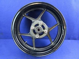 08 Kawasaki ZX-10R Rear Wheel BENT Ninja ZX10 #218 Tire Rim Hoop Hub - Picture 1 of 6