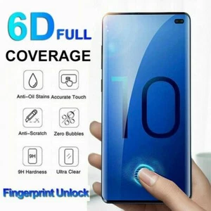 UV Liquid Tempered Glass Screen Protector For Samsung S22+ S25 Ultra S10 S9 S8+ - Picture 1 of 36