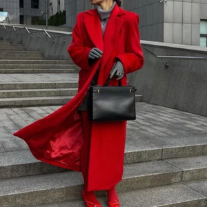 American Style Womens Lapel Collar Over Knee Long Trench Coat Overcoats Outwears - Picture 1 of 15