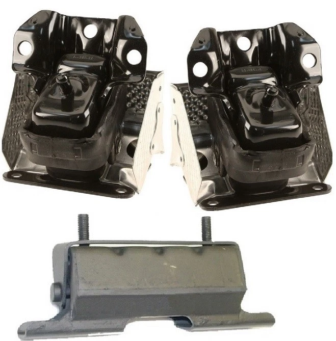 Комплект креплений двигателя 3 шт подходит для 4x4 6,0 л 6,2 л 2007 - 2014 Cadillac Escalade EXT ESV - Изображение 1 из 1