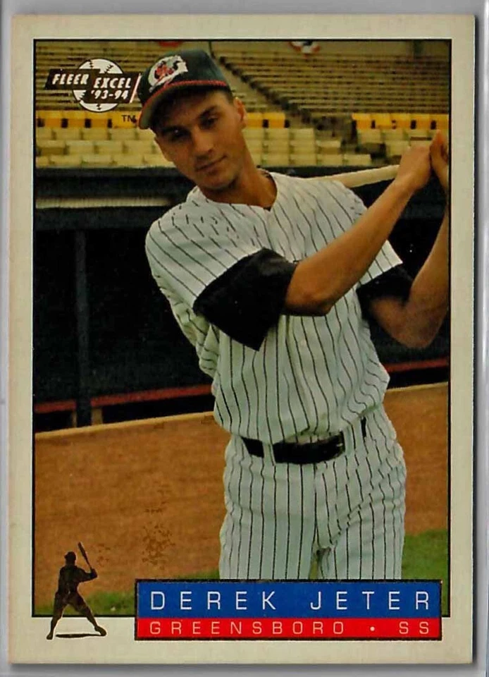 1993-94 Excel #106 Derek Jeter ~ NY Yankees ~ Nice Early Card ~ Free Shipping! - Image 1 of 1