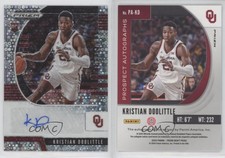 2020 Panini Prizm Draft Picks Prospect Fast Break Kristian Doolittle #PA-KD Auto