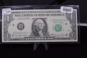 1977-A $1. F.R.N., "HC" Radar Note, Crisp UN-Circulated. Store #04696 - Picture 1 of 2