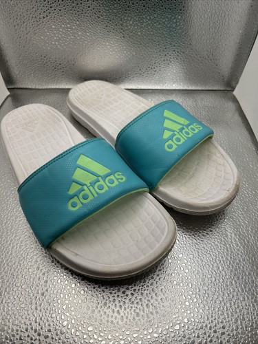 Sandali Adidas Comfort Slide da uomo taglia 8 cinturino imbottito comfort atletico