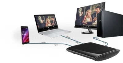 Asus TRANSFER EXPRESS USB 3.0 Monitor Sharing/File Transfer/PC/Notebook/Phone - Image 1 of 4