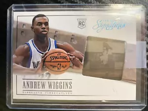 andrew wiggins xrc panini signatures redemption ssp - Picture 1 of 2