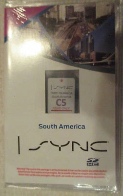 C5 SOUTH AMERICA Brazil,Argentina,Colombia Ford Lincoln Navigation SD CARD SYNC - Image 1 of 3