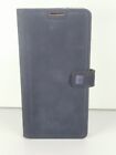 Snakehive Samsung Galaxy S20 Real Leather Case Vintage Wallet Card Slot Navy