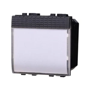 Pulsante Targa Portanome Campanello, Compatibile Con Bticino Living Light, Ocupp - Foto 1 di 12