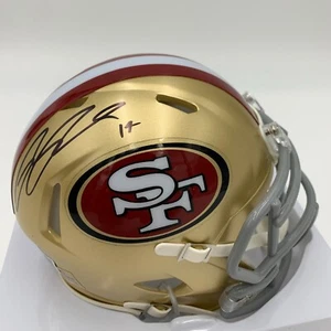 RICKY PEARSALL SIGNED/AUTO'D SAN FRANCISCO 49ers RIDDELL SPEED MINI HELMET - BAS - Picture 1 of 6