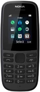 Téléphone portable Nokia 105-2019 Dual Sim Black TA-1174 - Photo 1 sur 5