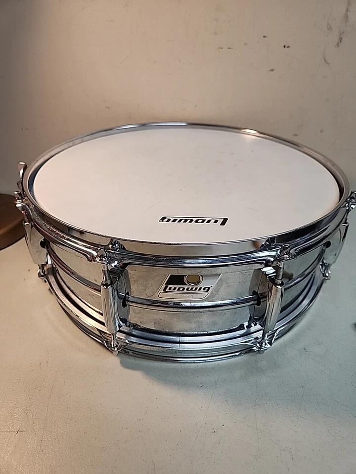 Ludwig BW 14 英寸 x 5⁄2 英寸深摇杆小军带手提箱 — 第 1/4 张图片