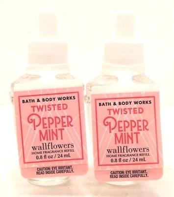 2 BATH & BODY WORKS НАСТЕННЫЕ ЦВЕТЫ ВИТАЯ МЯТА ПЕРЕЧНАЯ ЗАПРАВКА АРОМАТ НОВЫЙ! - Изображение 1 из 3