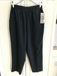 NEU Urban Works Damenhose elastischer Bund Größe 18 marineblau 32" Taille 28" Schrittlänge - Bild 1 von 4