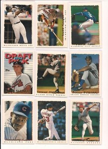 1995 Topps Baseball Trading Cards  / Choose from List CHOICE #s 1 - 250 / mb14