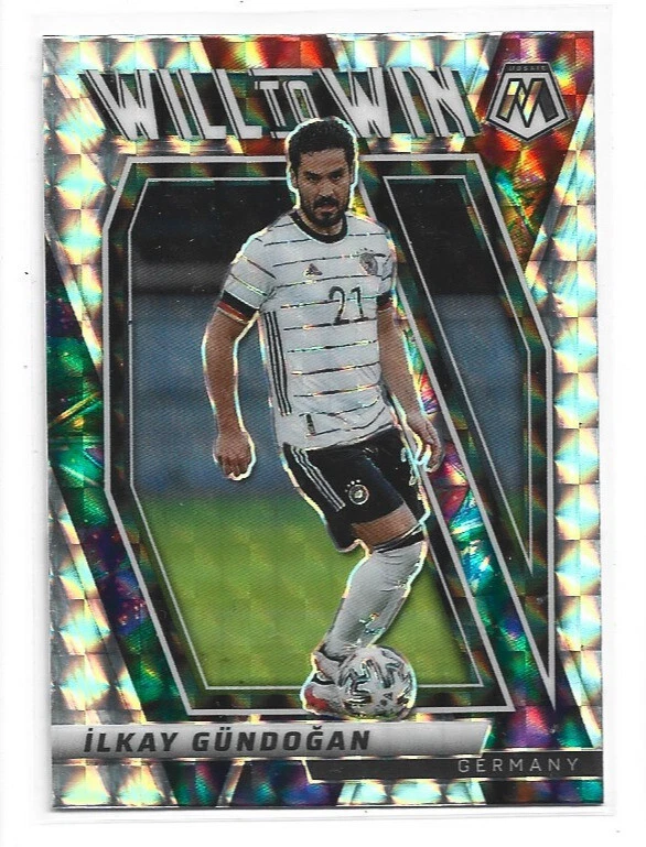 21-22 Mosaic FIFA World Cup Will to Win Prizm Ilkay Gundogan #27 - Image 1 of 1