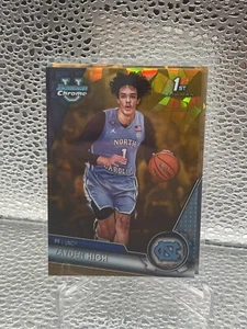 2023-24 Bowman Cromo Zaffiro Oro Rifrattore /50 Zayden High North Carolina - Foto 1 di 1